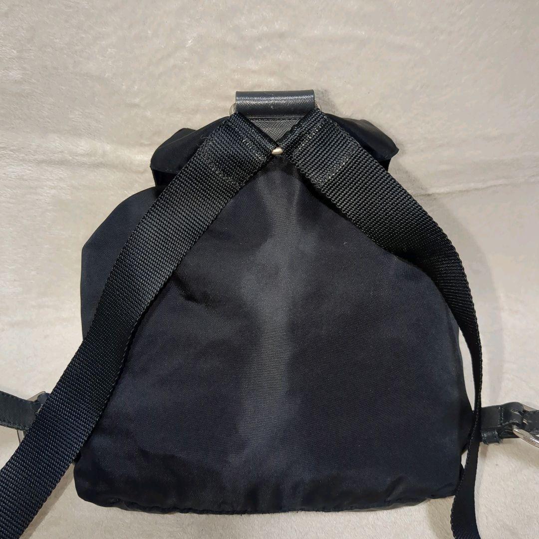 PRADA リュック 三角ロゴ ブラック テスートナイロン バックパック