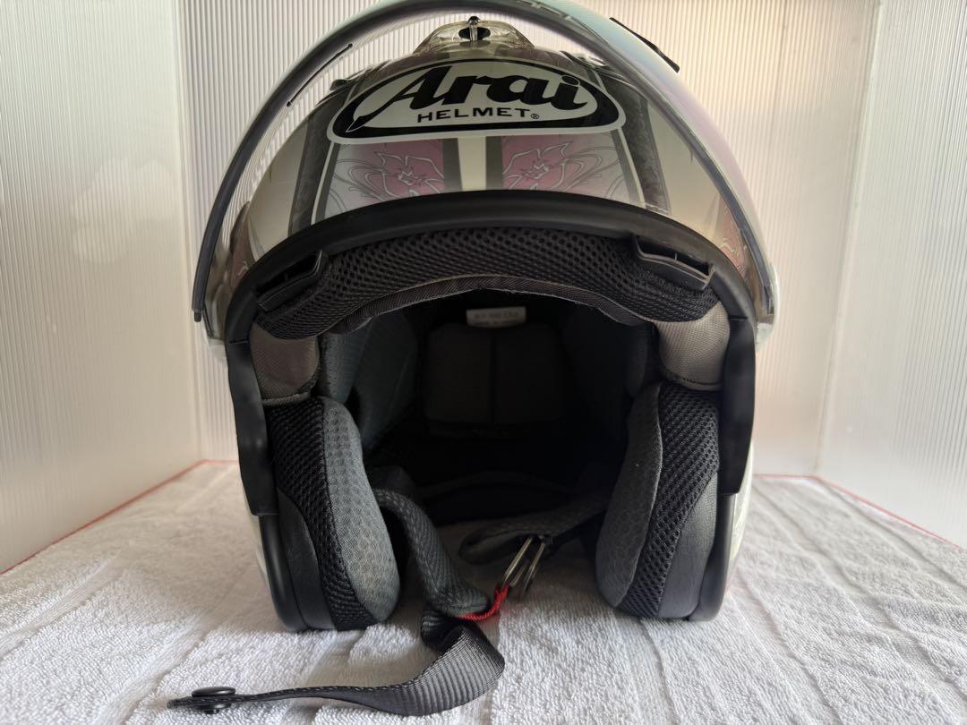 Arai ジェットヘルメット SZ-RAM4 ミラーシールド　未使用シールド付き