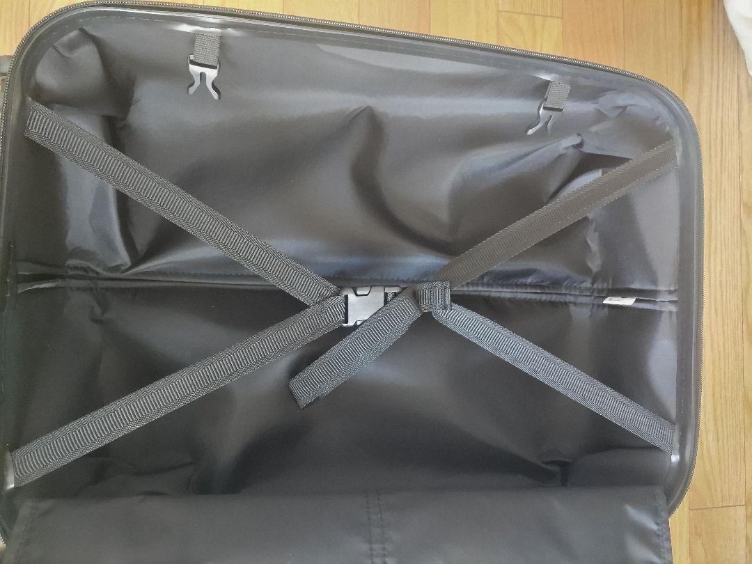 新品 [エース] スーツケース プリズム ネイビー　М　日本製 拡張可能