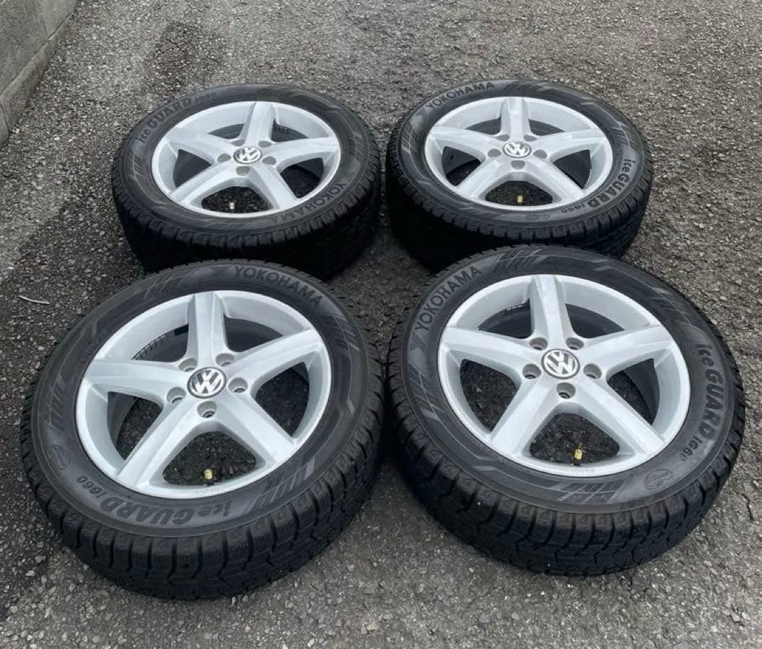 フォルクスワーゲン ゴルフ 16インチホイールセット アイスガードIG60Volkswagen