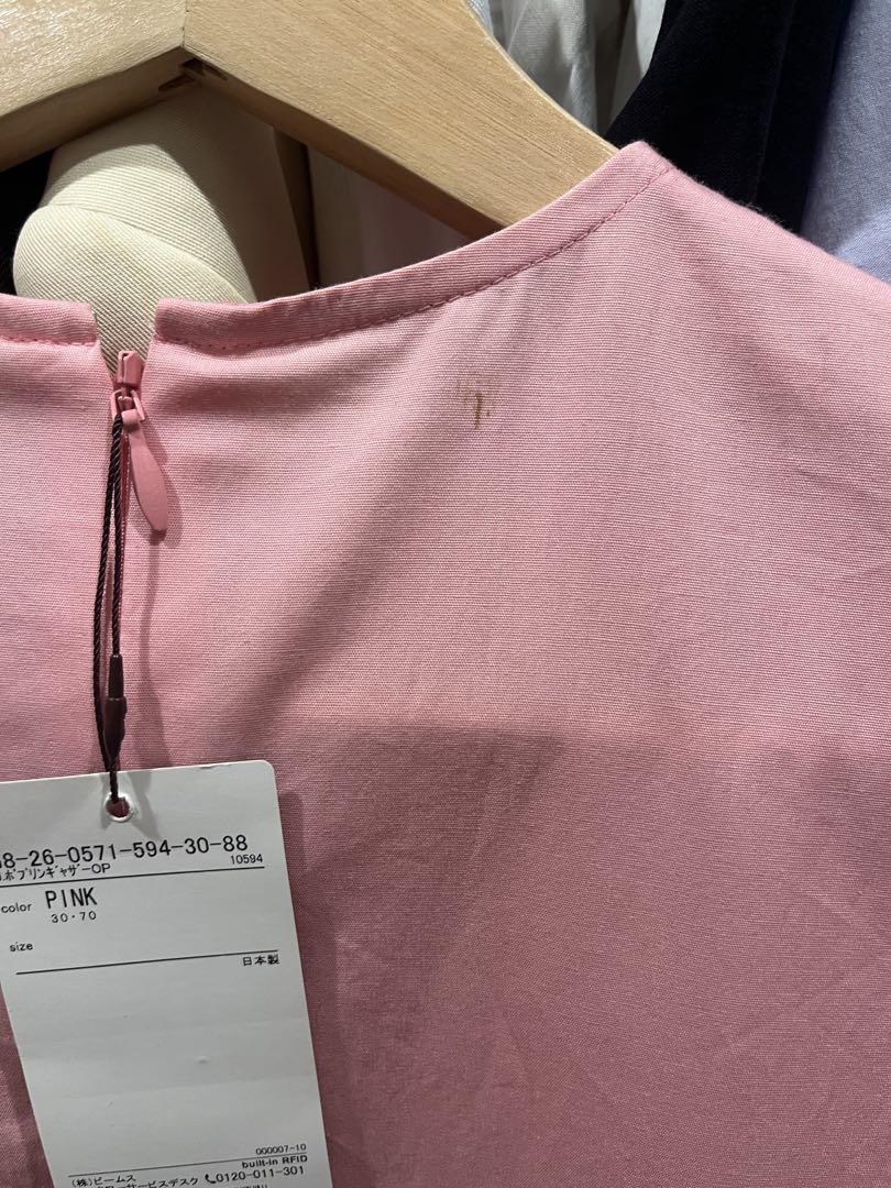 JOIÈVE ピンク 長袖 ワンピース　JOIEVE