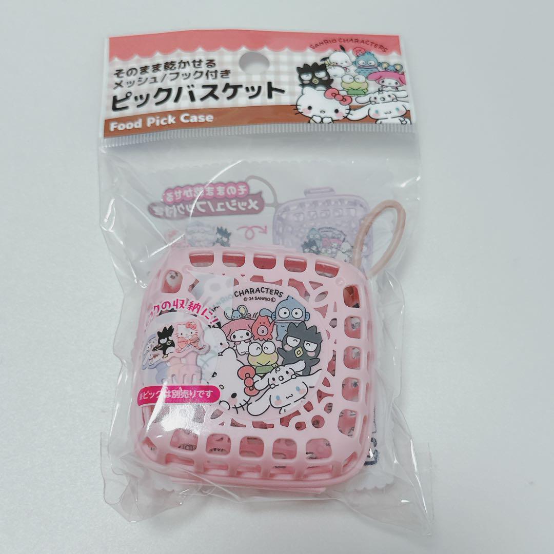 サンリオ キティ　お弁当グッズ5点　キャラ弁　ごはん型　サンドイッチ　ピック