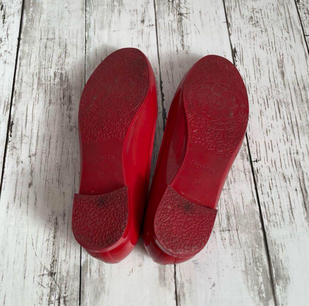 レペット　Repetto ラバーシューズ　レインシューズ　赤　1918