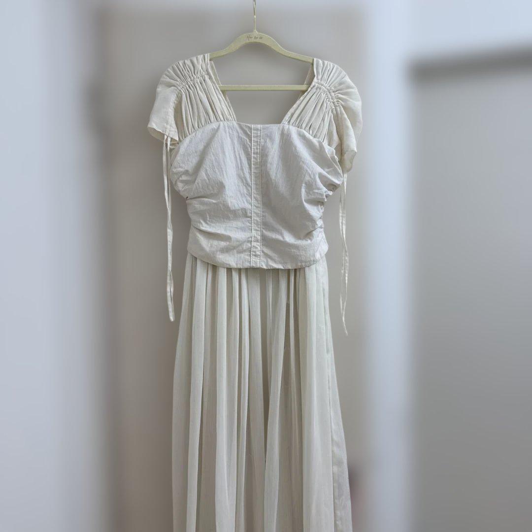 ワンピース herlipto Nuage Airy Dress