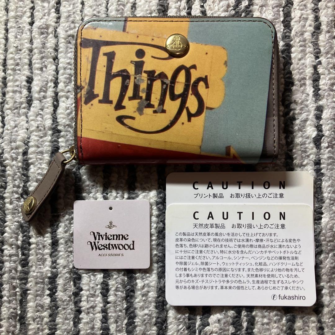 【未使用品】ヴィヴィアンウエストウッド ムードボード マルチジップウォレット 9,880円