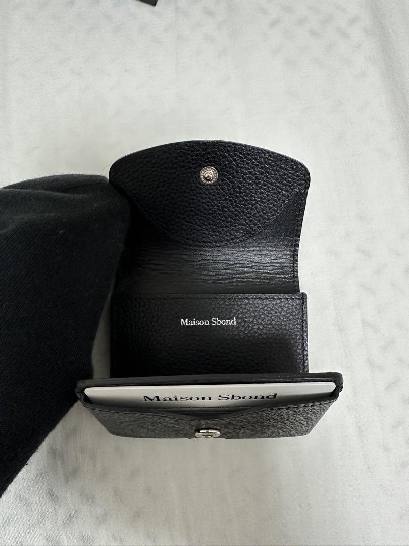 MaisonSbond amy Black 三つ折り財布