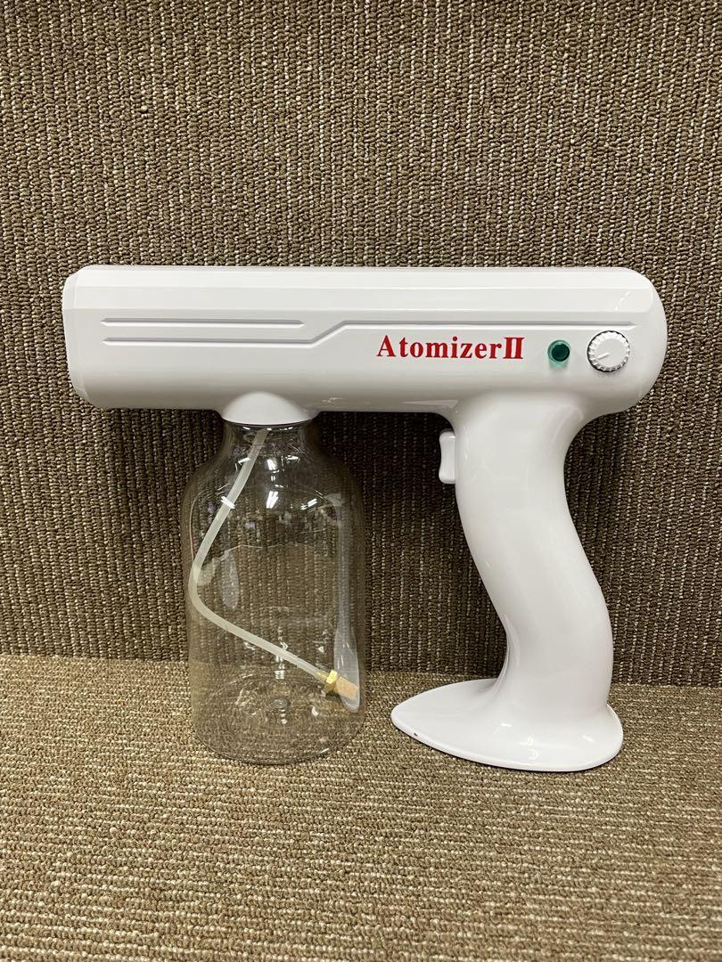 B◆送料無料◆ アルコールスプレー噴霧器 電動スプレー 詰替アルコール8本セット