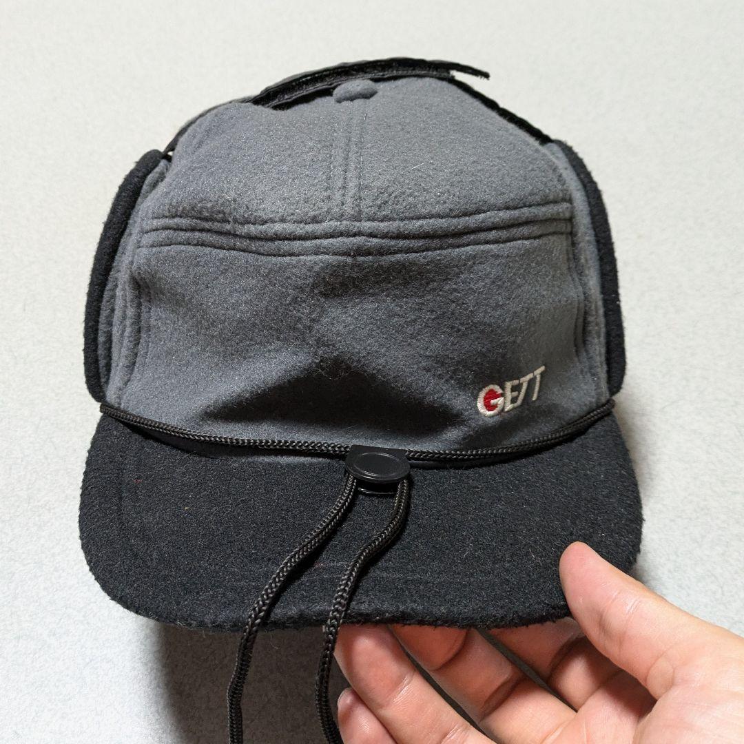 激レア vintage フライトキャップ パイロットキャップ グレー 耳