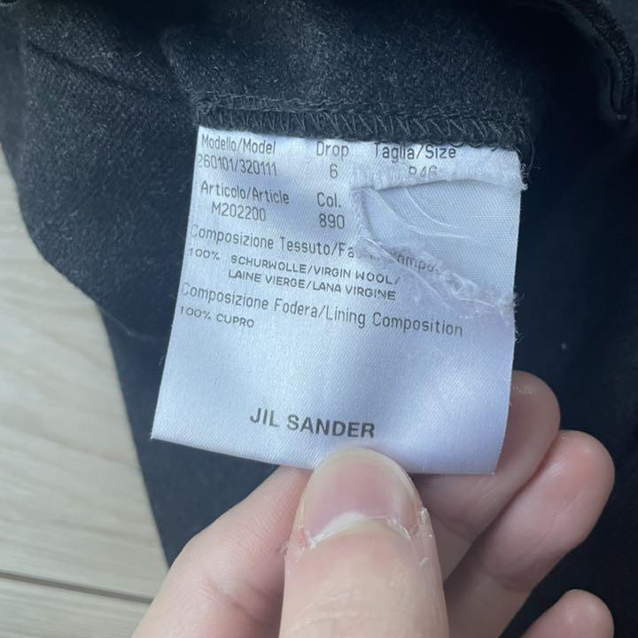 国産超激安 JIL スラックス 46 ラフシモンズ期 lGyQz-m91528677284 SANDER ジルサンダー ウール 2022低価