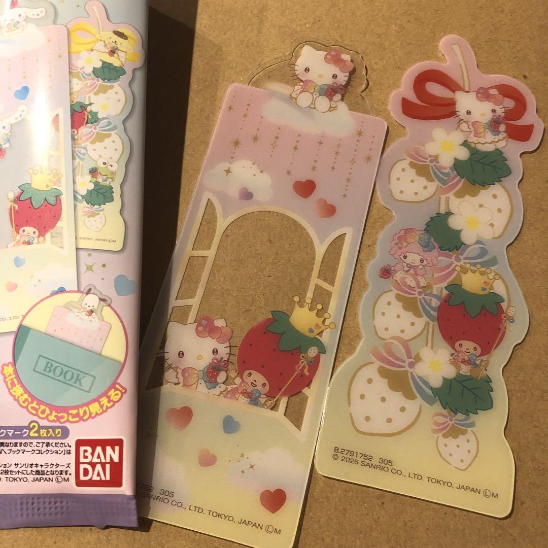 サンリオ ブックマークコレクション ハローキティ しおり いちご
