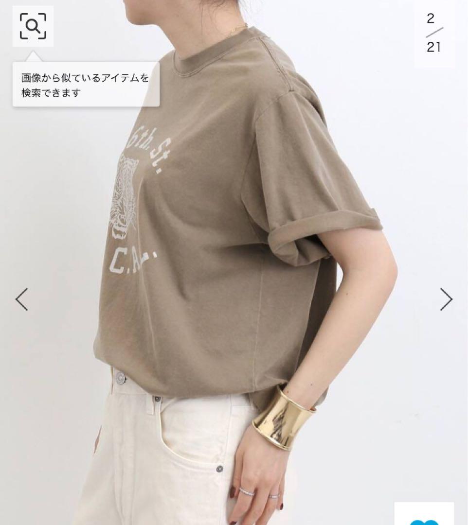 REMI RELIEF/レミレリーフ L.A.C.A.L. T SHIRTカーキ - メルカリ