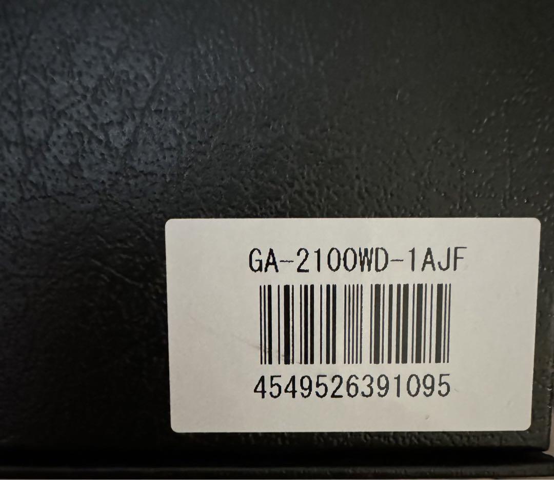 [カシオ]G-SHOCK GA-2100WD-1AJF 腕時計 黒