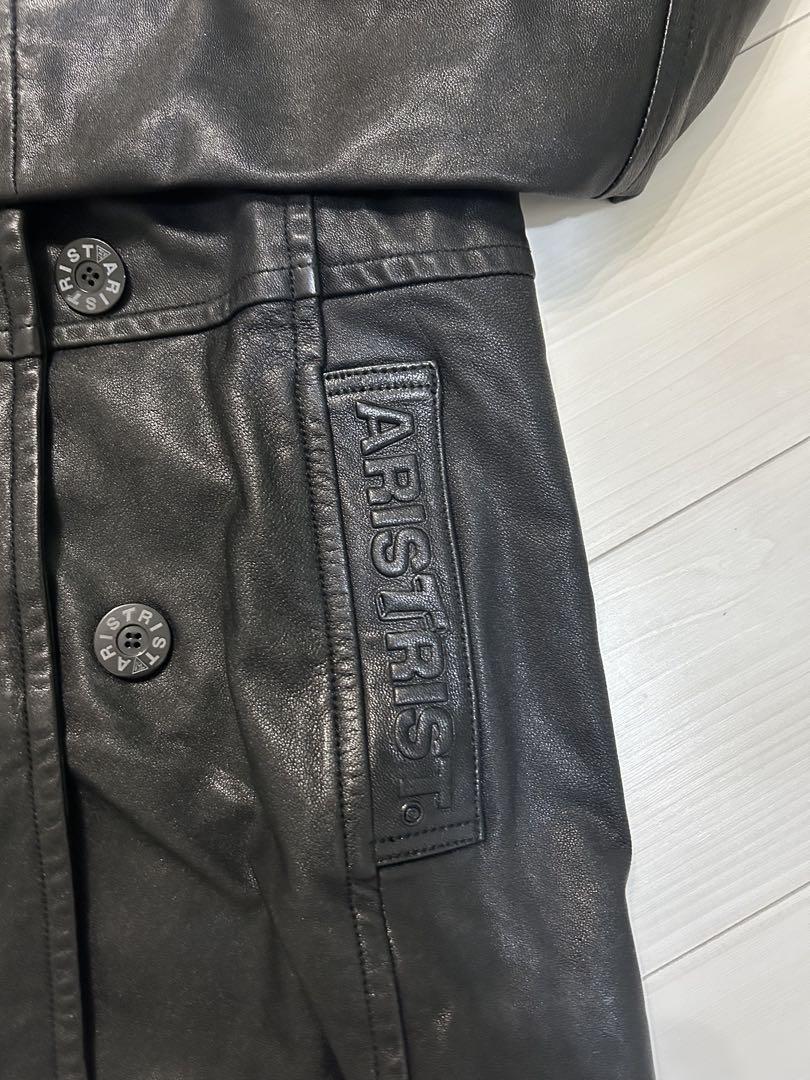 ARISTIST ブラックレザージャケット