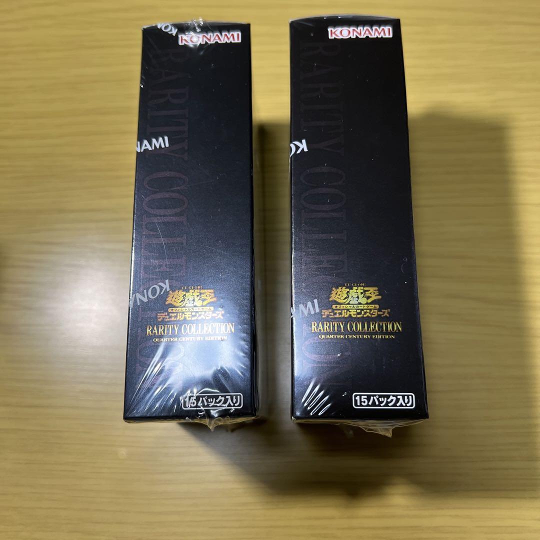 遊戯王　25th クォーターセンチュリー　2BOX シュリンク付き 遊戯王 クォーターセンチュリーエディション 2box 25th