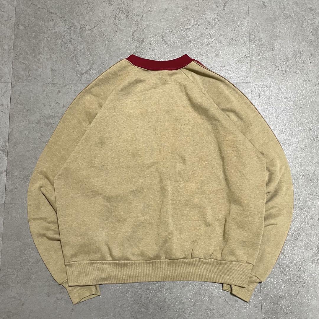 70s vintage NIKE raglan sweatshirt 画像2