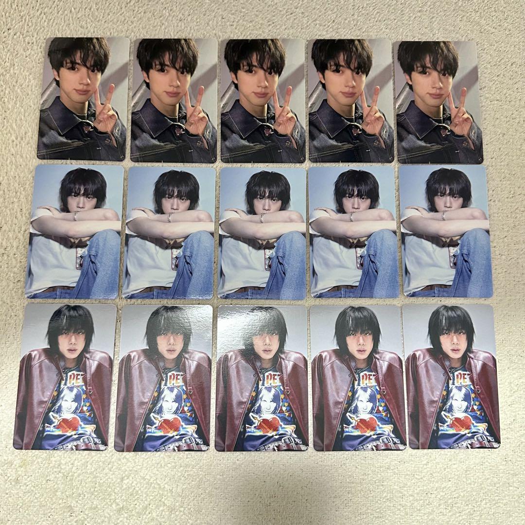 BTS ジン JIN Echo ユニバ UMS ラキドロ 5セット 15枚 - メルカリ