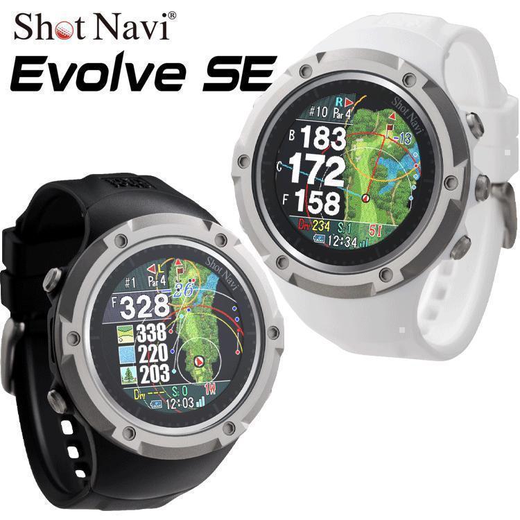 新品 ショットナビ 測定器 W1 Evolve SE 腕時計型 GPSナビ BK