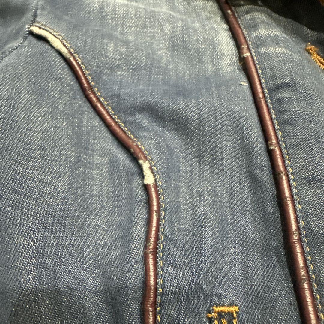 D&G デニムジャケット 36 ダメージ加工 - メルカリ