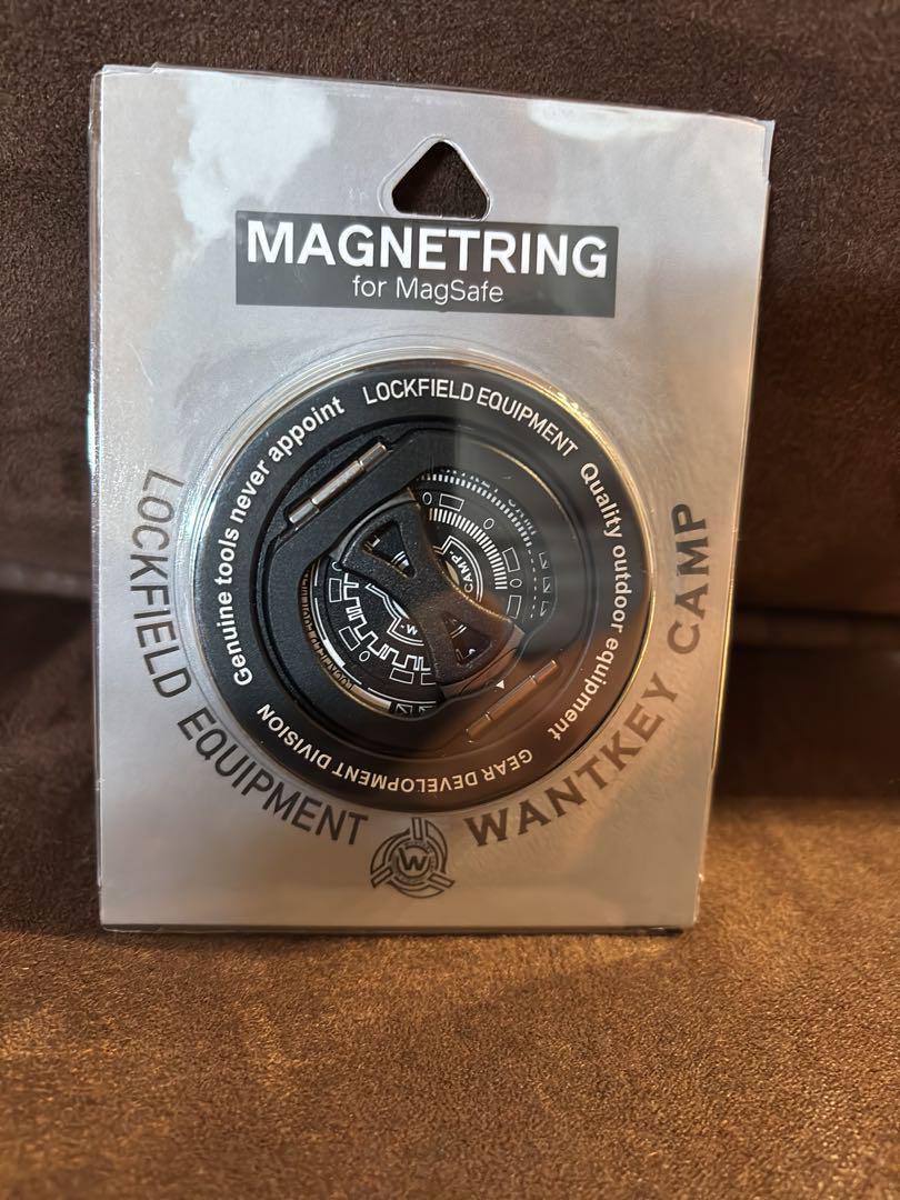 新作！WANTKEY CAMP MAGNET RING