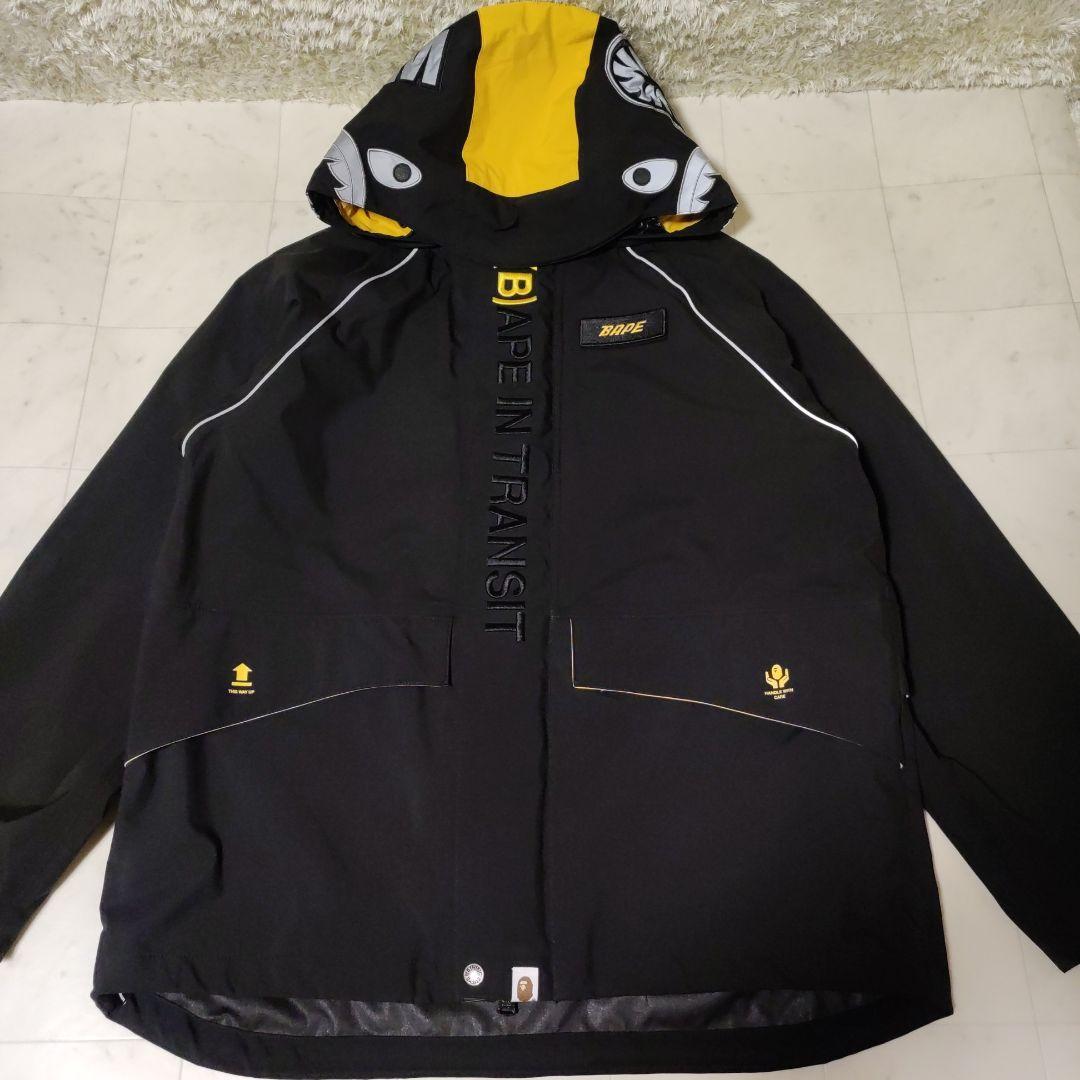 アベイシングエイプ BAPE 2LAYER SHARK PARKA