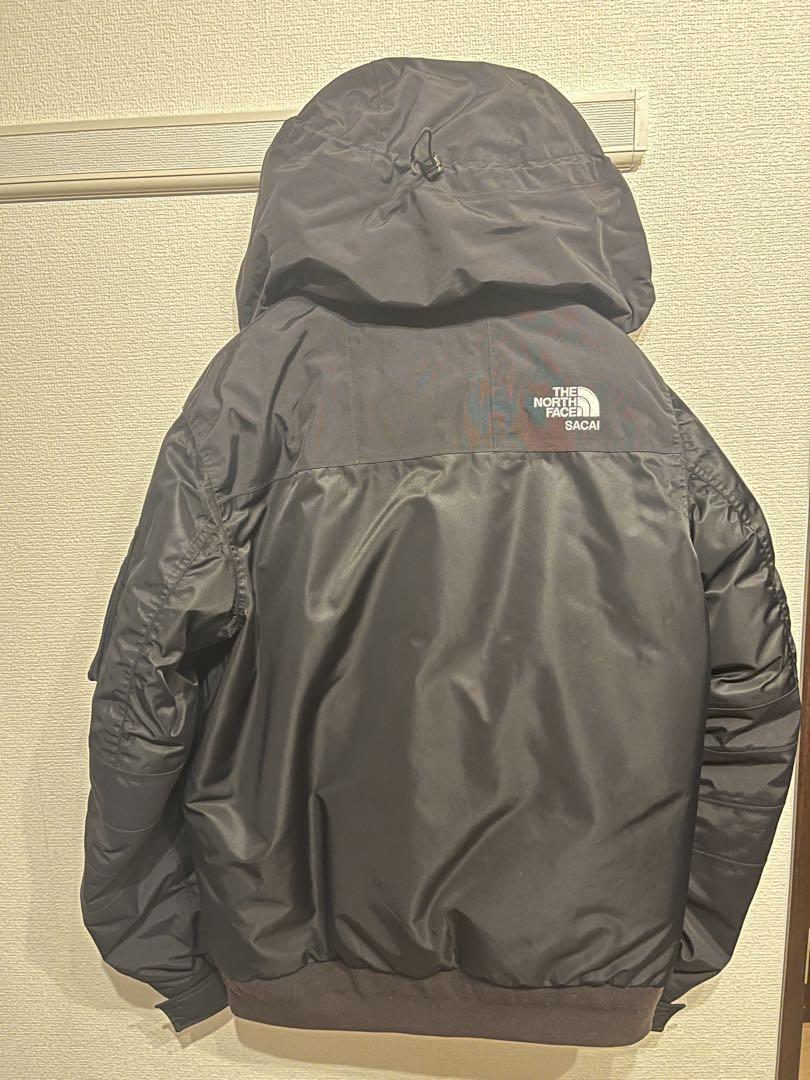【中古】SACAI × THE NORTH FACE ボンバージャケットSサイズ
