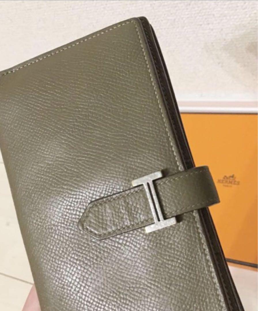 HERMES エルメス ベアンスフレヴォーエプソン エトゥープ