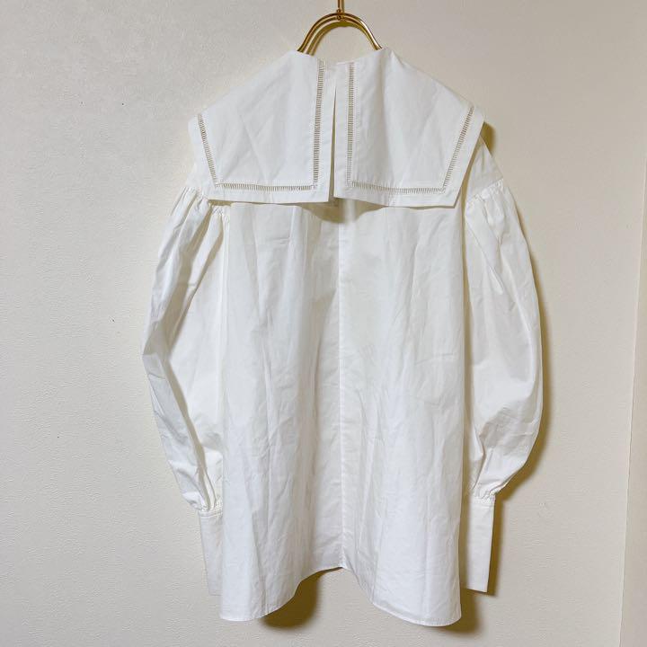 タグ付〉【CLANE クラネ】BIG COLLAR PUFF TOPS