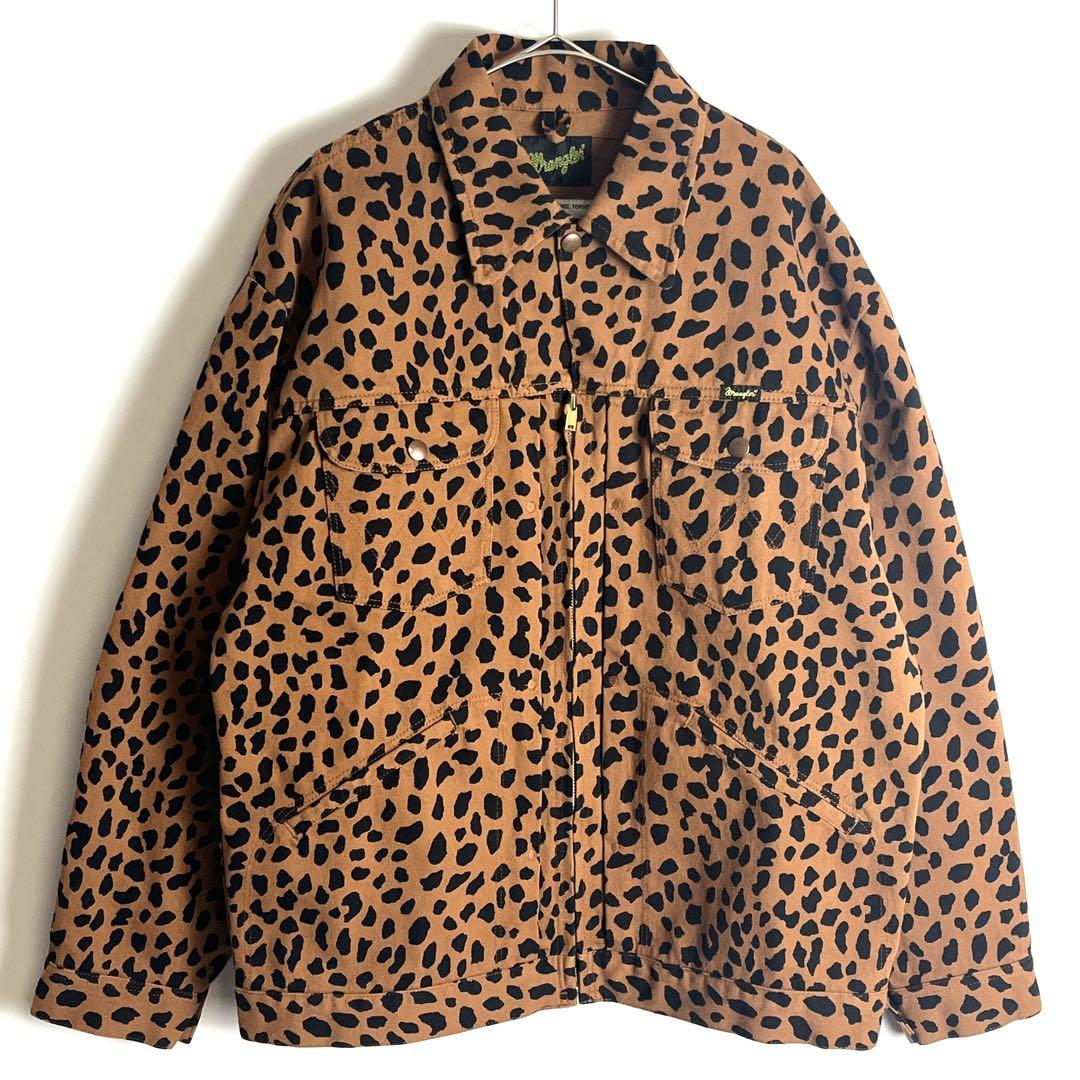 【極美品】WACKOMARIA × wrangler レオパード ジャケット
