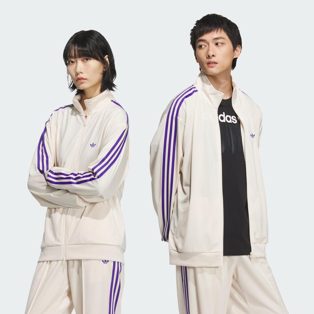adidas トラックジャケット 2XL ベッケンバウアー adidas✨トラックジャケット アイボリー ベッケンバウアー