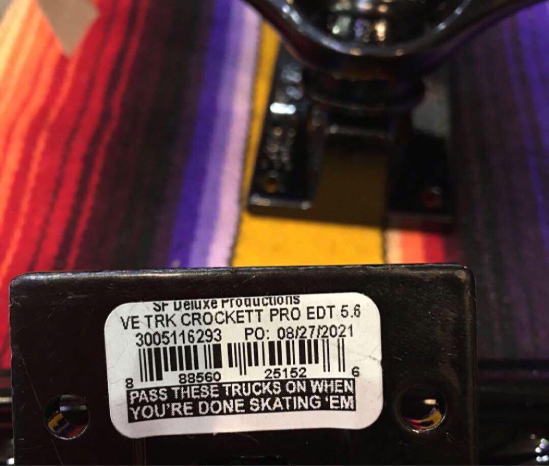 venture スケボートラック　2個1セット 5.6プロモデル