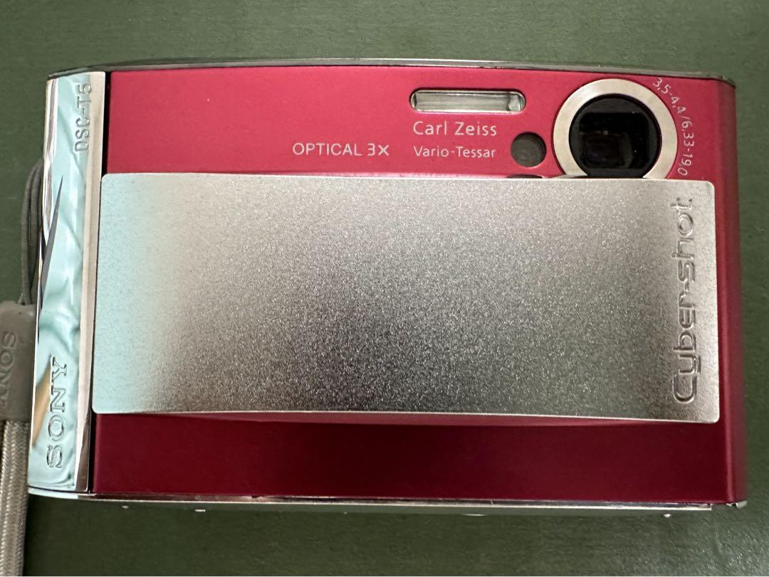 【動作確認済】SONY ソニー Cyber-Shot DSC-T5 レトロカメラ