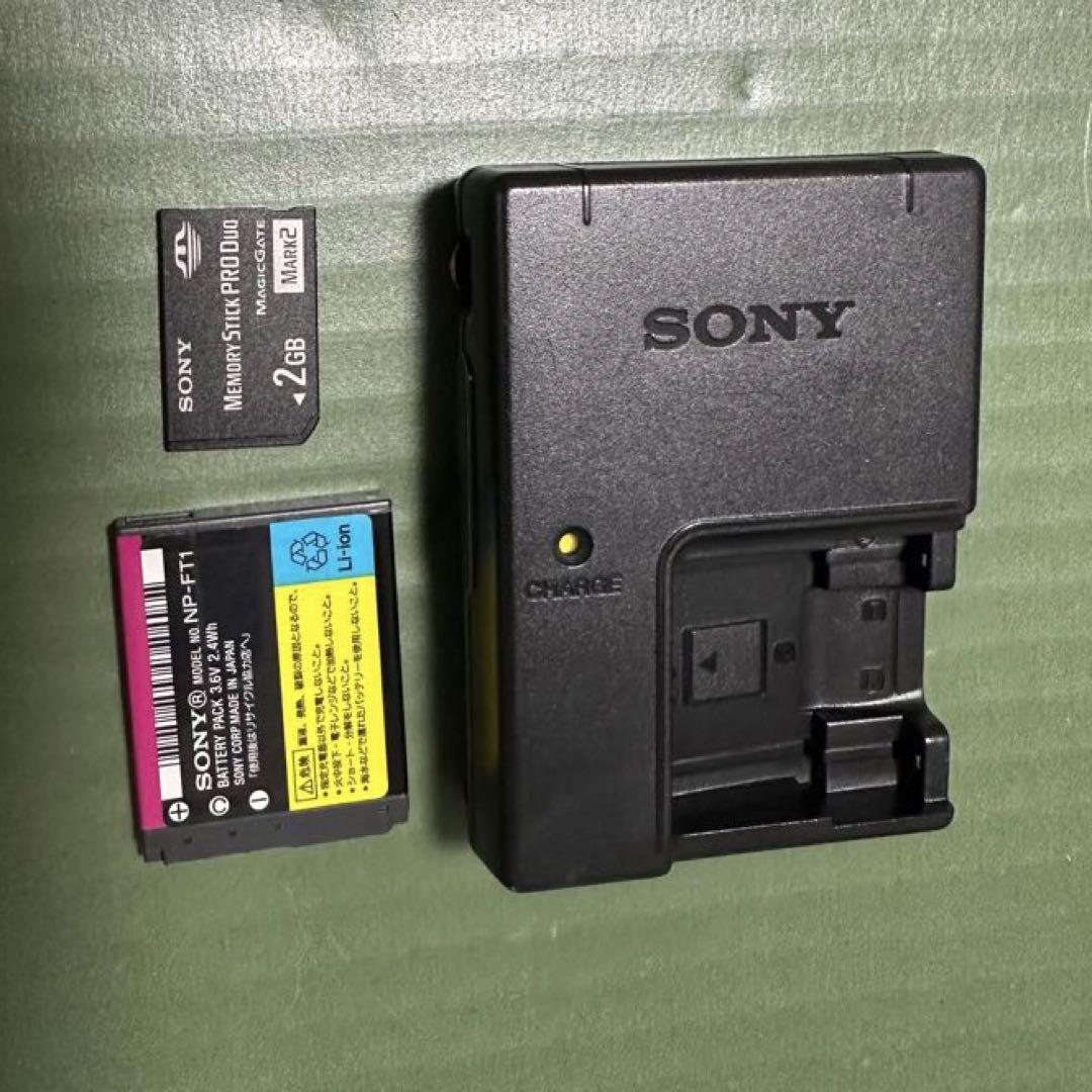 【動作確認済】SONY ソニー Cyber-Shot DSC-T5 レトロカメラ