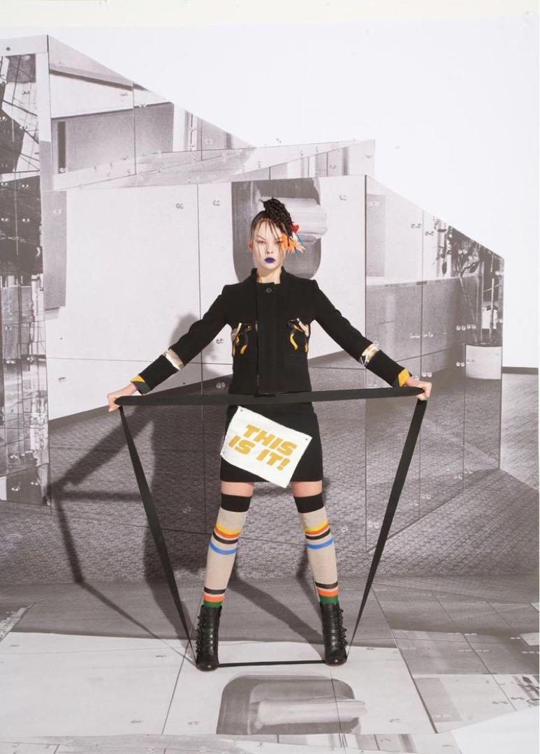 ベルンハルトウィルヘルム 2011ss　ロング　ニット　ソックス　アーカイブ