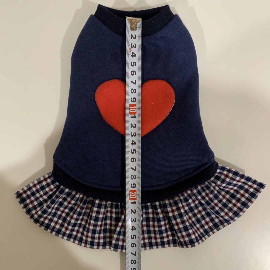 ハート付きワンピース