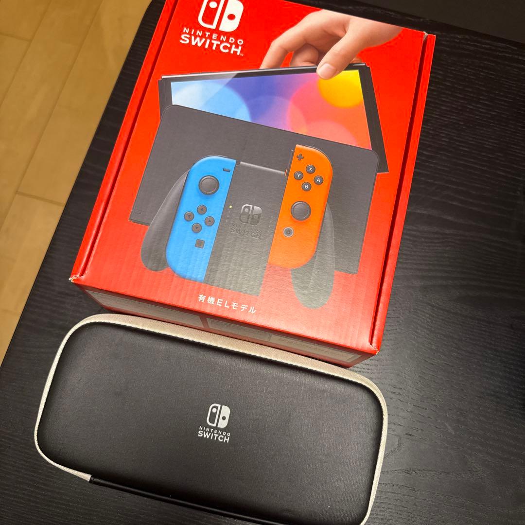 有機ELモデル 青|赤