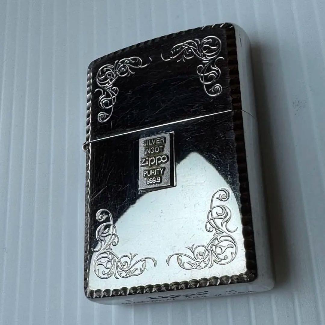 ZIPPO SILVER INGOT シルバー オイルライター