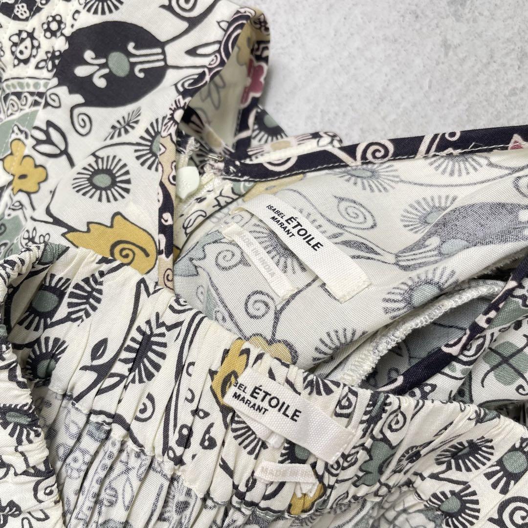 ISABEL MARANT ETOILE 花柄 セットアップ ティアード 38 画像7