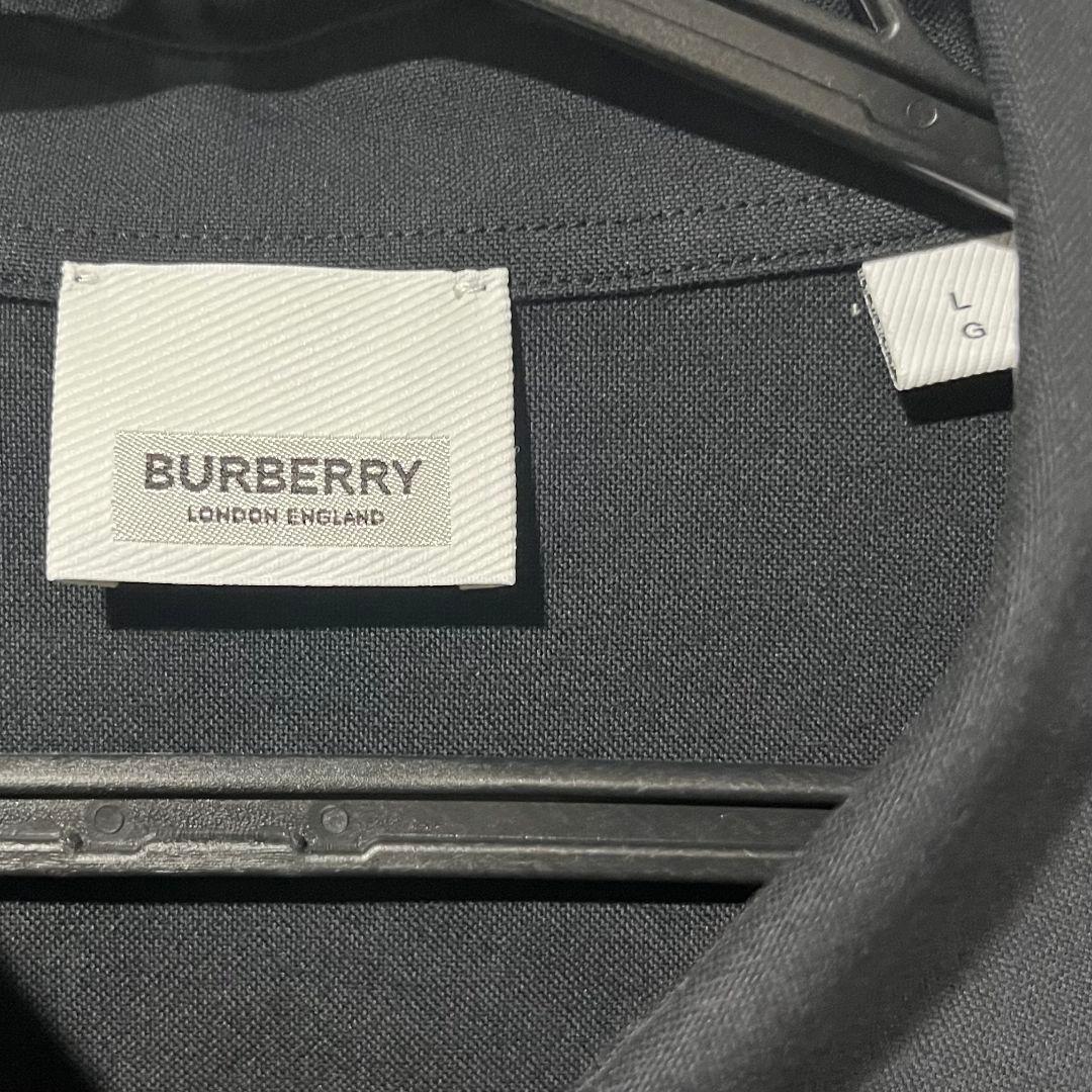 BURBERRY EKDプリント オックスフォード オーバーシャツ BURBERRY EKDプリント オックスフォード オーバーシャツ