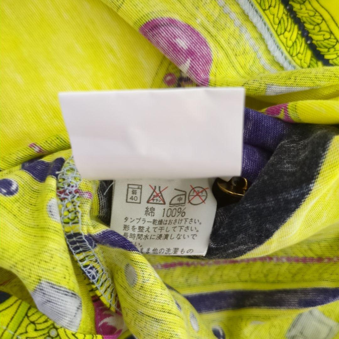 J´s JUMBO ジャンボ尾崎 総柄 ポロシャツ 宝石 バロック サイズXL