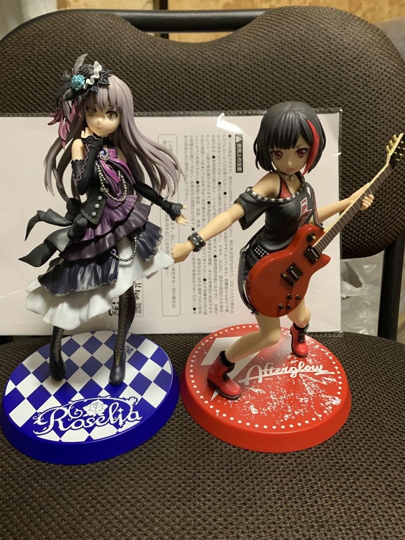 バンドリ ガールズアンドパーティー 美竹蘭 湊友希那 フィギュア