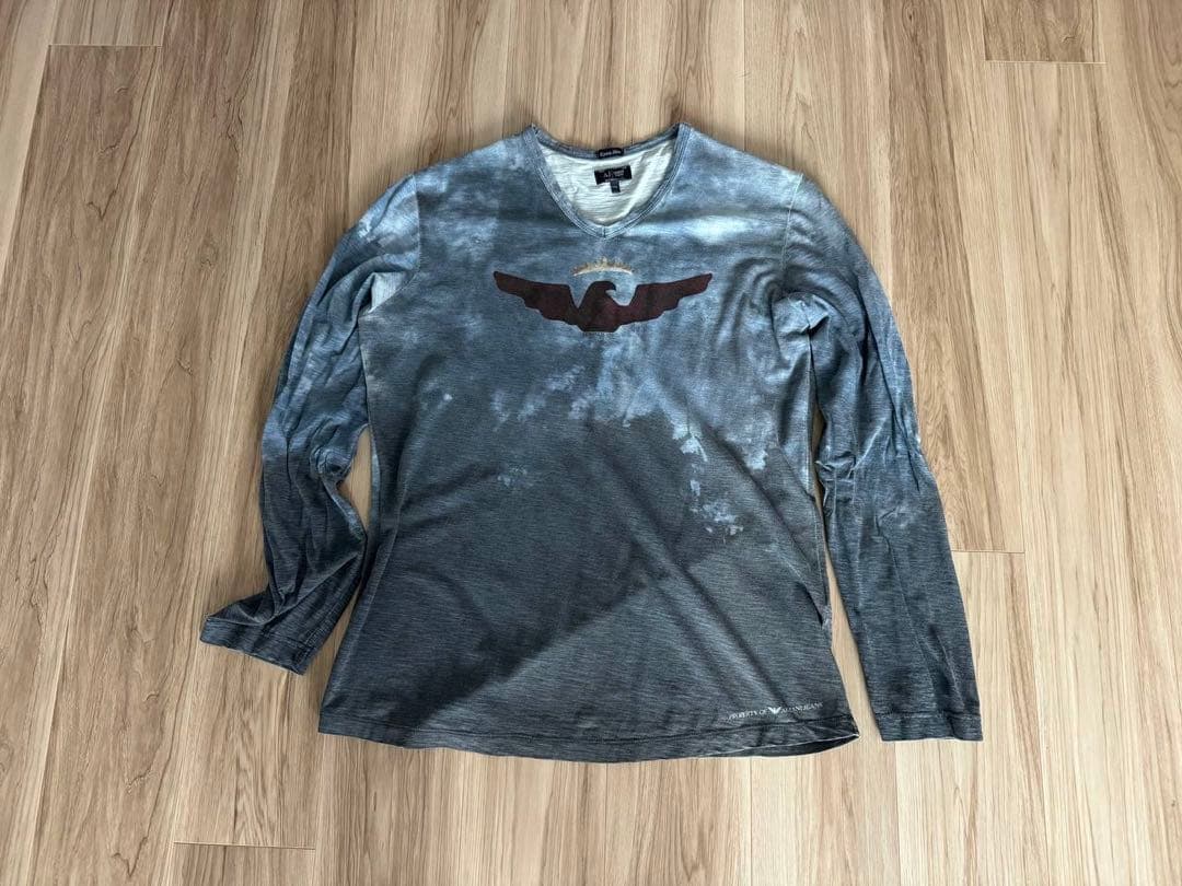 アルマーニ　ジーンズ　ARMANI JEANS ロンT　xxl