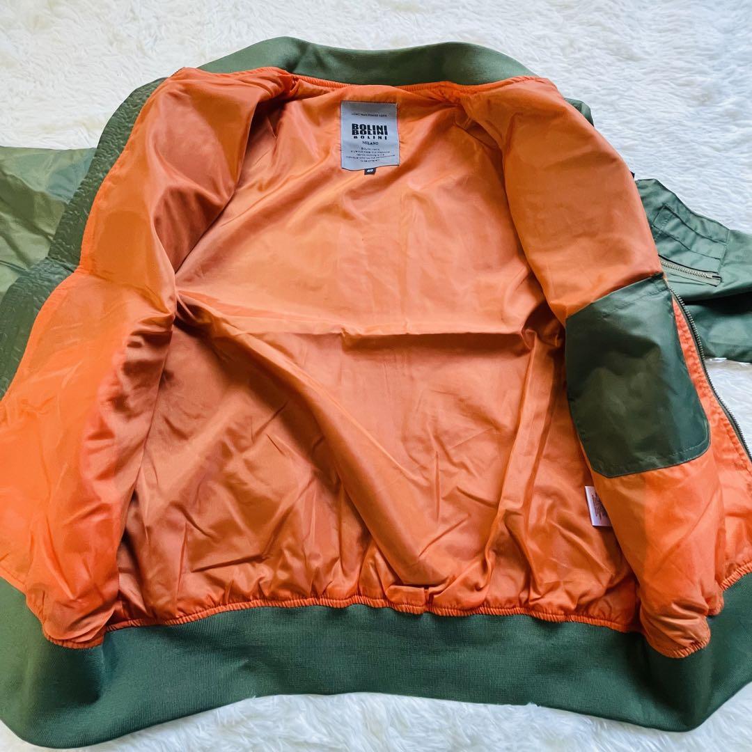 トップガン復刻 豪華ワッペン MA-1 ジャケット BOLINI L