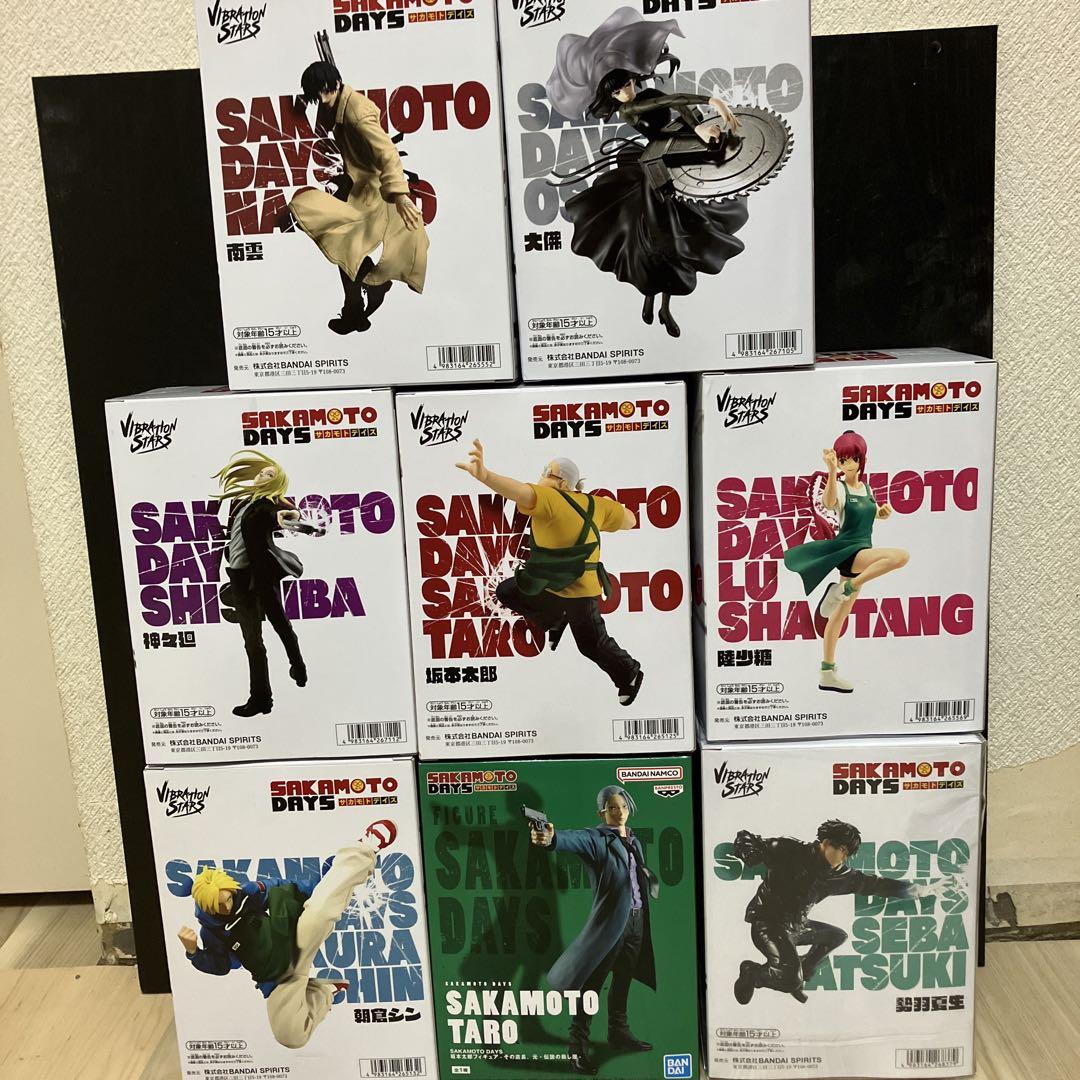 【希望者のみラッピング無料】 DAYS SAKAMOTO フィギュア サカモトデイズ 8体セット コミック・アニメ