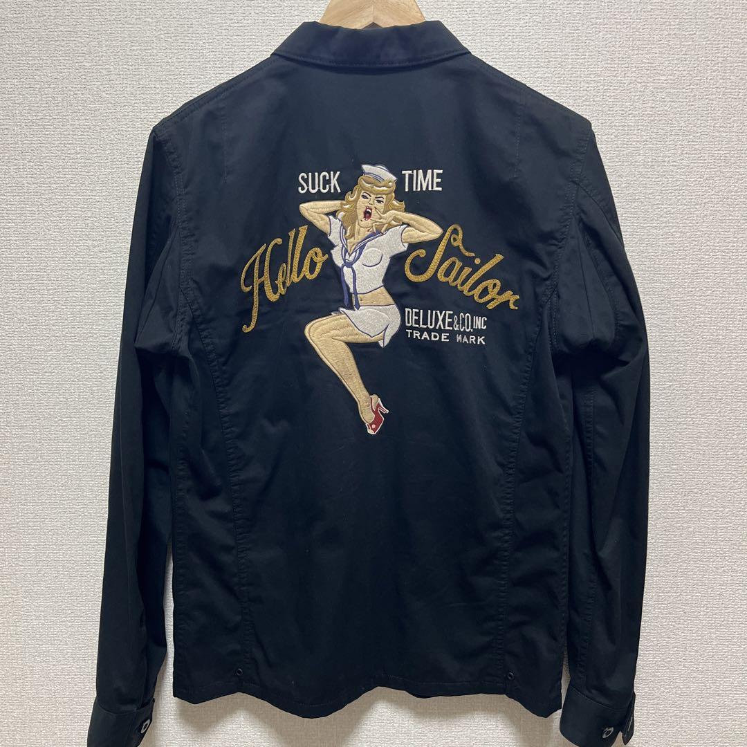 DELUXE CLOTHING ピンナップガールジャケット チャレンジャー