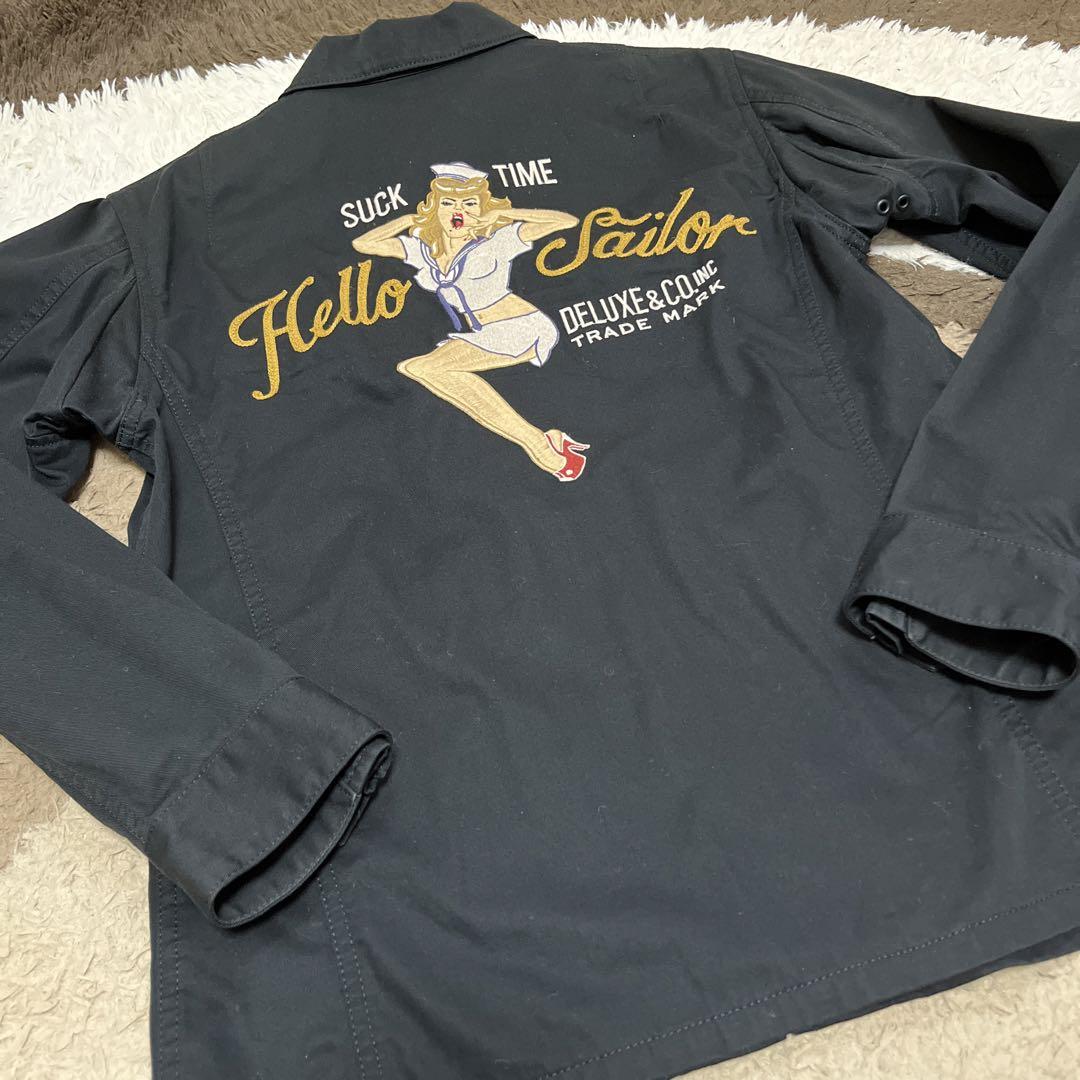 超熱 DELUXE CLOTHING チャレンジャー ピンナップガールジャケット ジャケット・アウター