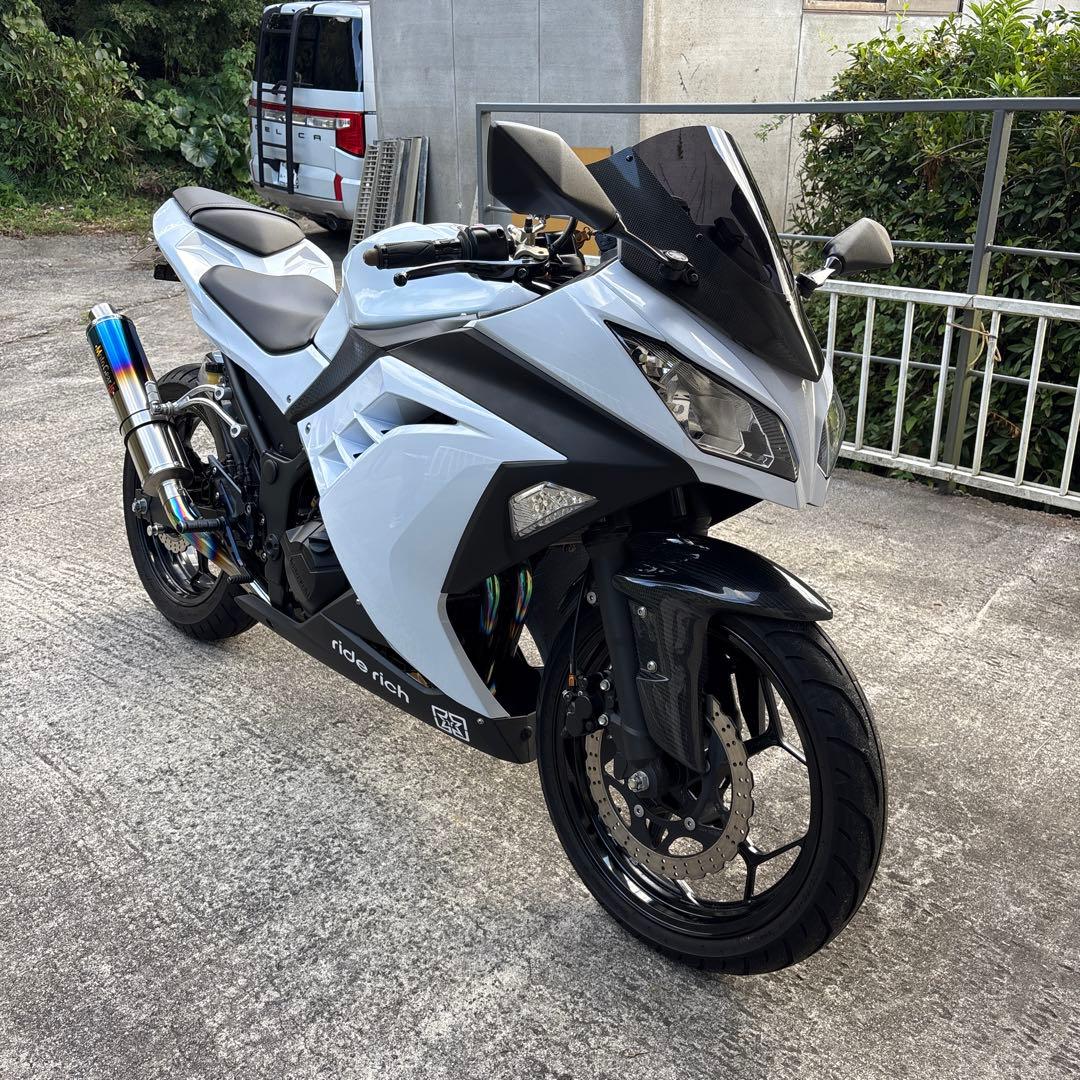 美車 ninja250 カスタム多数 低走行126cc-250cc Kawasaki
