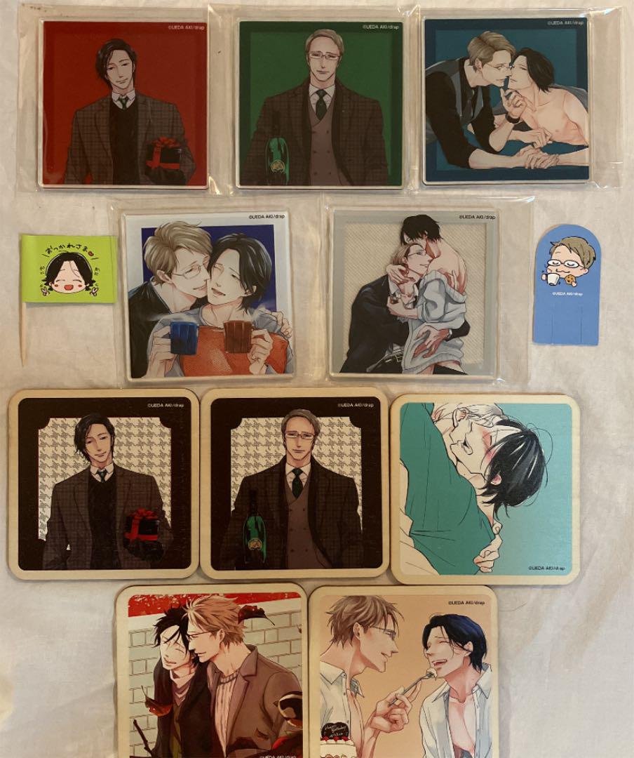 限定お買い得商品 恋が満ちたら 上田アキ コラボカフェ コースターセット マンガ展 その他