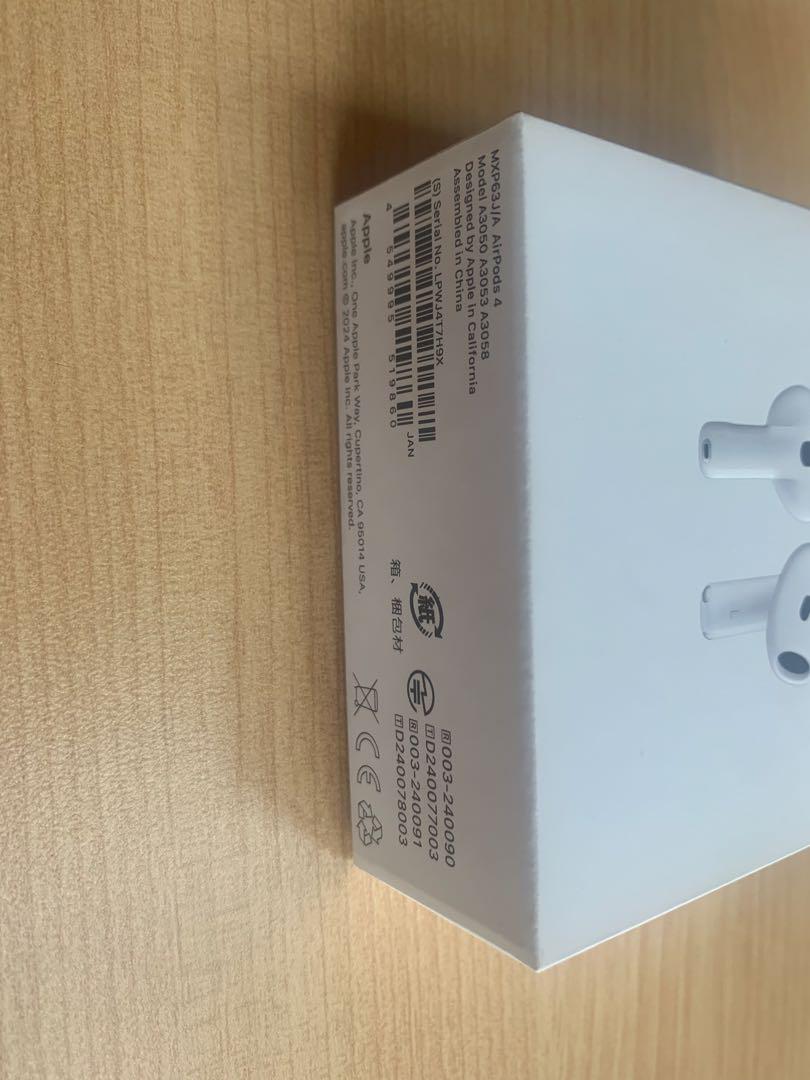 【新品未開封】AirPods 4