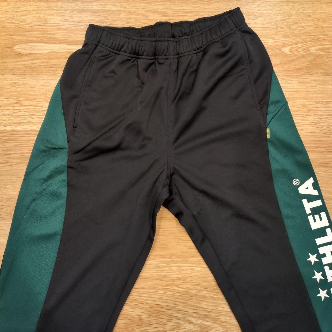 【新品未使用】ATHLETA ジャージ上下セット ダークグリーン/ブラック
