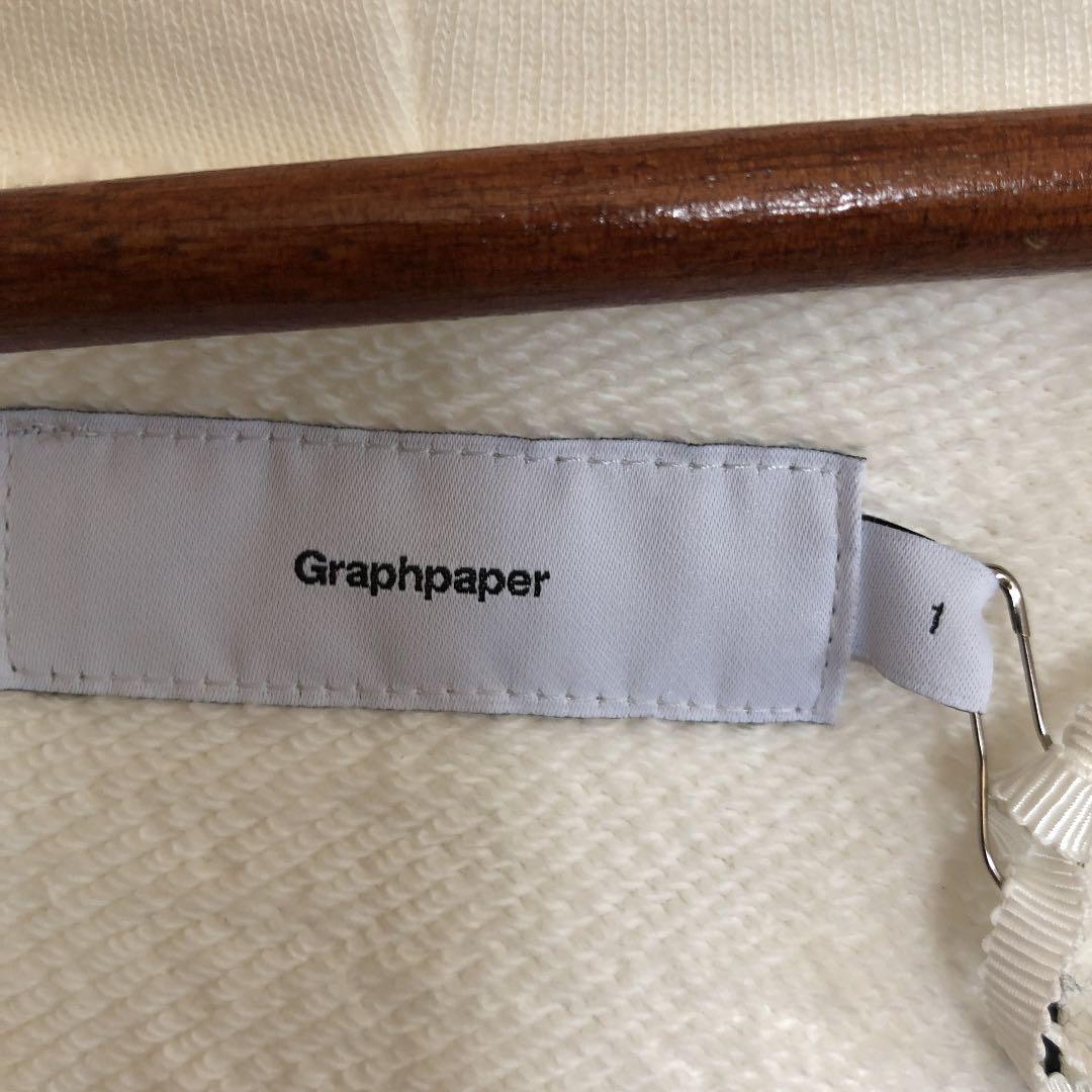 高品質在庫 graphpaper フルジップパーカ ホワイト rC6P0-m91580910274 LOOPWHEELER 安い超歓迎